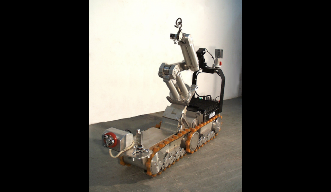 Base mobile du robot Centaure- 1985 CEA- Fontenay-aux-Roses (Hauts-de-Seine)